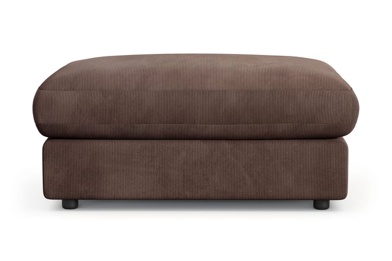 Arken Lyx Rektangulär Fotpall i Manchester - Brun - Möbler - Stolar & fåtöljer - Pall & puff - Fotpall