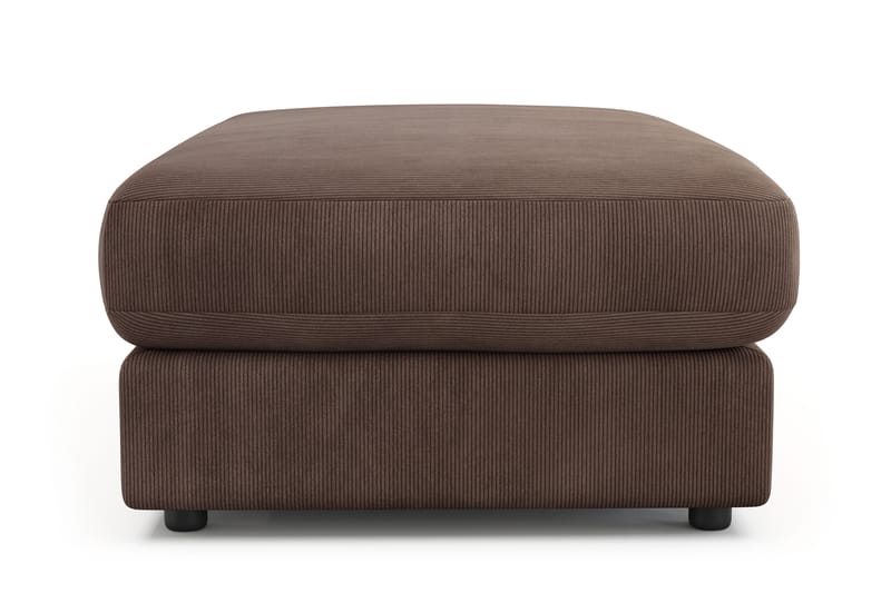 Arken Lyx Rektangulär Fotpall i Manchester - Brun - Möbler - Stolar & fåtöljer - Pall & puff - Fotpall
