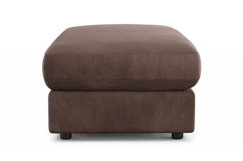 Arken Lyx Rektangulär Fotpall i Manchester - Brun - Möbler - Stolar & fåtöljer - Pall & puff - Fotpall