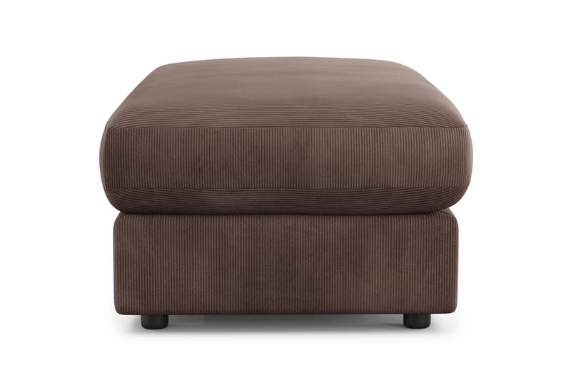 Arken Lyx Rektangulär Fotpall i Manchester - Brun - Möbler - Stolar & fåtöljer - Pall & puff - Fotpall