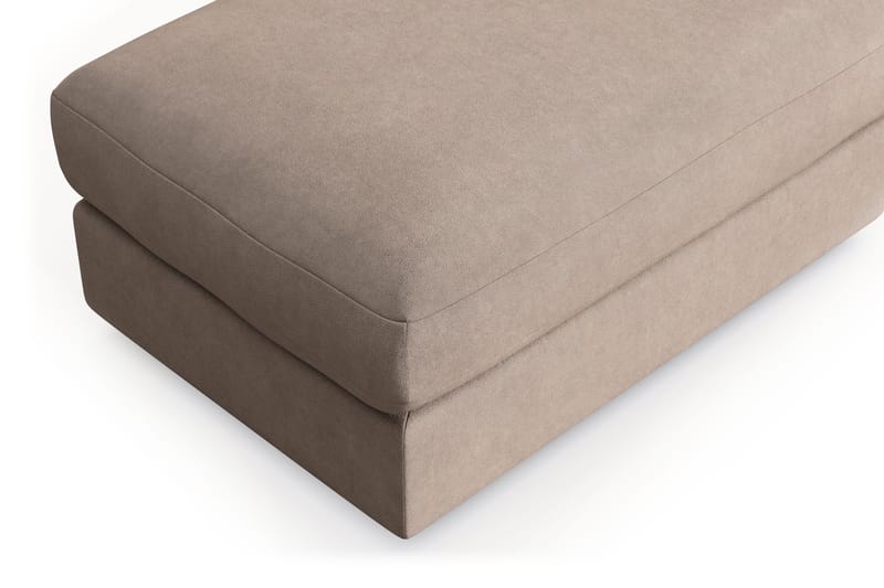 Arken Lyx Rektangulär Fotpall i Tyg - Beige - Möbler - Stolar & fåtöljer - Pall & puff - Fotpall