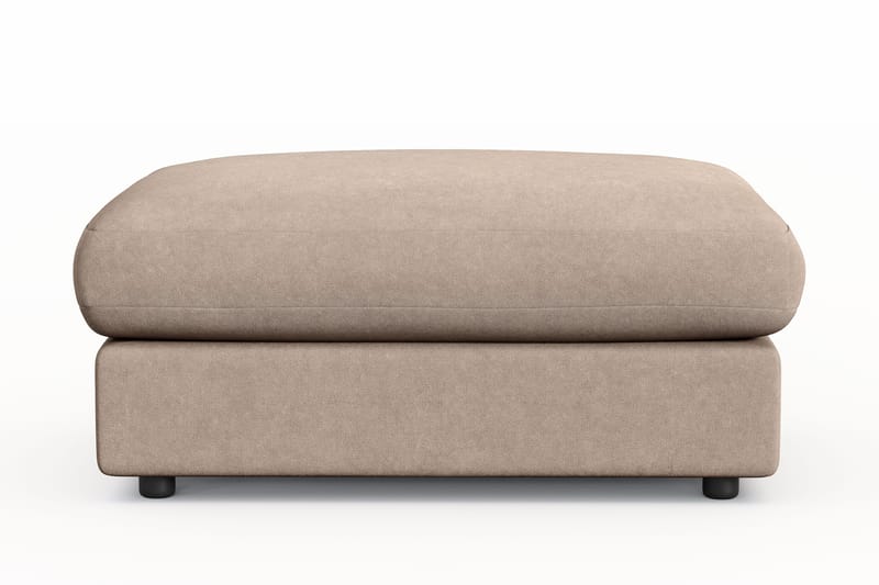 Arken Lyx Rektangulär Fotpall i Tyg - Beige - Möbler - Stolar & fåtöljer - Pall & puff - Fotpall