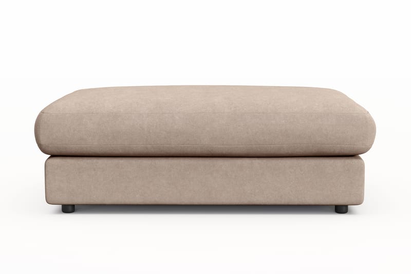 Arken Lyx Rektangulär Fotpall i Tyg - Beige - Möbler - Stolar & fåtöljer - Pall & puff - Fotpall