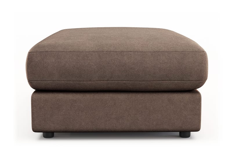 Arken Lyx Rektangulär Fotpall i Tyg - Brun - Möbler - Stolar & fåtöljer - Pall & puff - Fotpall