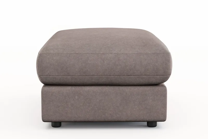 Arken Lyx Rektangulär Fotpall i Tyg - Brun - Möbler - Stolar & fåtöljer - Pall & puff - Fotpall