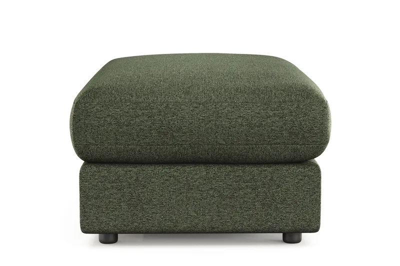 Arken Lyx Rektangulär Fotpall i Tyg - Grön - Möbler - Stolar & fåtöljer - Pall & puff - Fotpall