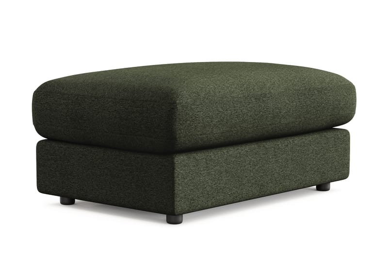 Arken Lyx Rektangulär Fotpall i Tyg - Grön - Möbler - Stolar & fåtöljer - Pall & puff - Fotpall