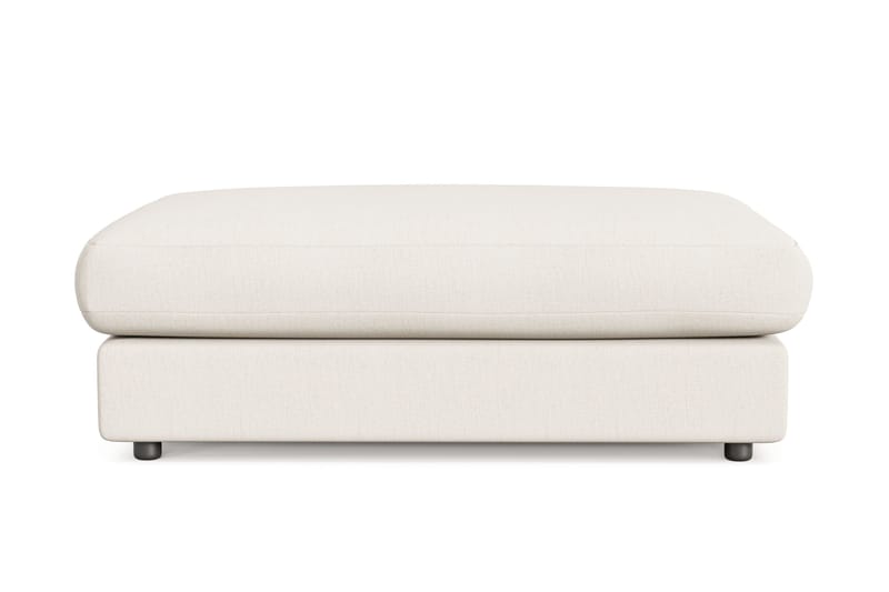 Arken Lyx Rektangulär Fotpall i Tyg - Ljusbeige - Möbler - Stolar & fåtöljer - Pall & puff - Fotpall