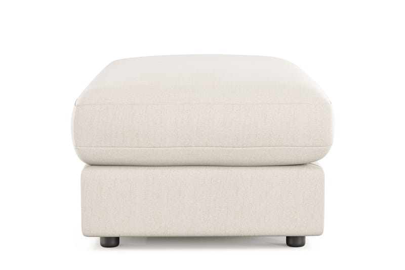Arken Lyx Rektangulär Fotpall i Tyg - Ljusbeige - Möbler - Stolar & fåtöljer - Pall & puff - Fotpall