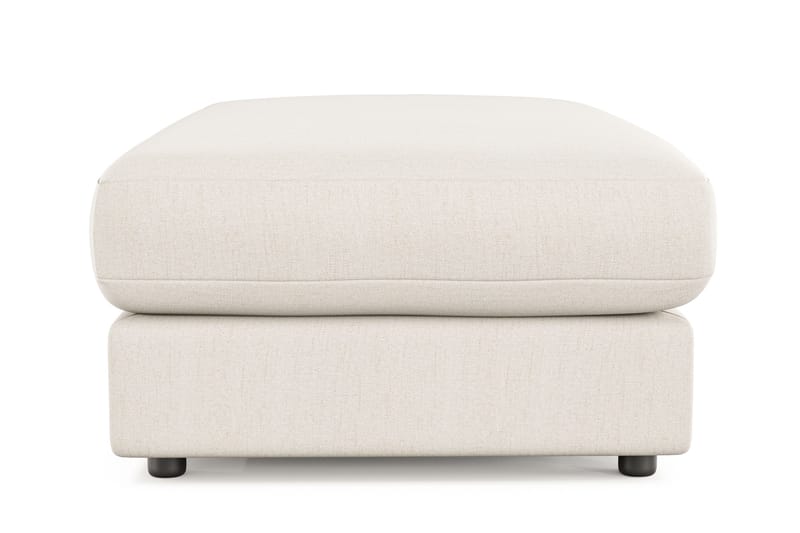 Arken Lyx Rektangulär Fotpall i Tyg - Ljusbeige - Möbler - Stolar & fåtöljer - Pall & puff - Fotpall