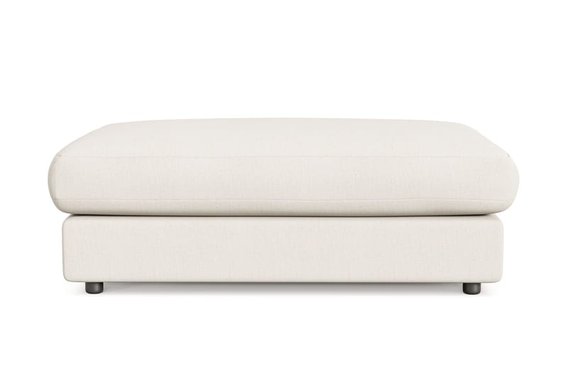 Arken Lyx Rektangulär Fotpall i Tyg - Ljusbeige - Möbler - Stolar & fåtöljer - Pall & puff - Fotpall