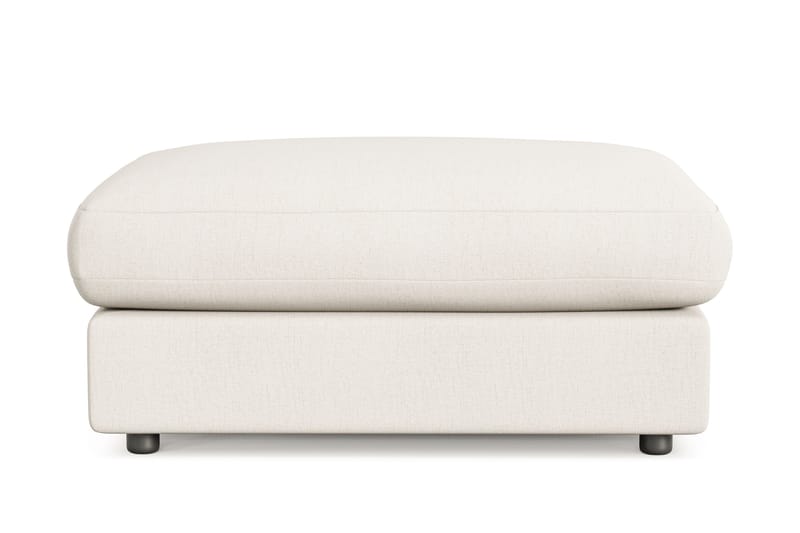 Arken Lyx Rektangulär Fotpall i Tyg - Ljusbeige - Möbler - Stolar & fåtöljer - Pall & puff - Fotpall