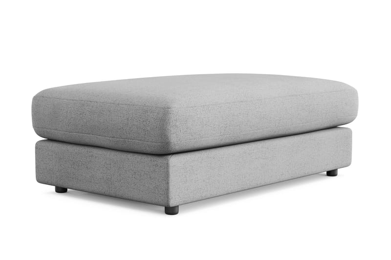 Arken Lyx Rektangulär Fotpall i Tyg - Ljusgrå - Möbler - Stolar & fåtöljer - Pall & puff - Fotpall