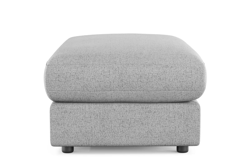 Arken Lyx Rektangulär Fotpall i Tyg - Ljusgrå - Möbler - Stolar & fåtöljer - Pall & puff - Fotpall