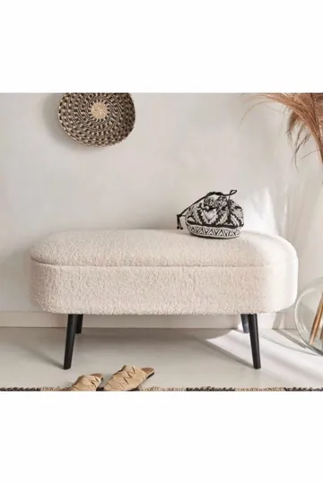 Armenia Sittpuff med förvaring 90 cm - Möbler - Stolar & fåtöljer - Pall & puff - Sittpuff - Sittpuff med förvaring