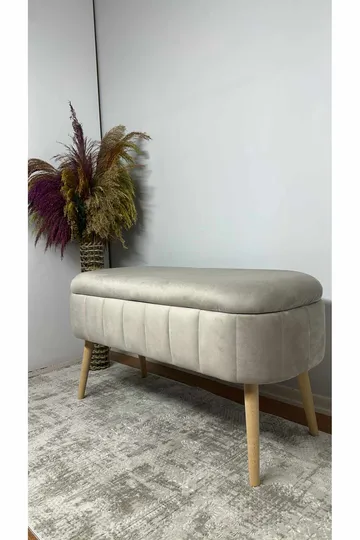 Armenia Sittpuff med förvaring 90 cm - Möbler - Stolar & fåtöljer - Pall & puff - Sittpuff - Sittpuff med förvaring