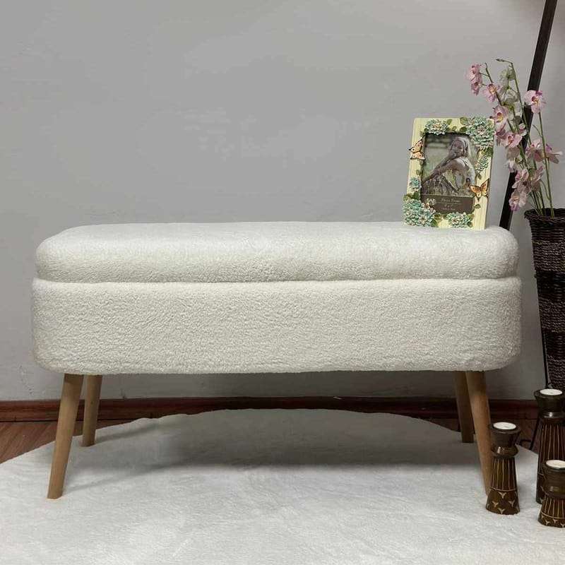 Armenia Sittpuff med förvaring 90 cm - Möbler - Stolar & fåtöljer - Pall & puff - Sittpuff