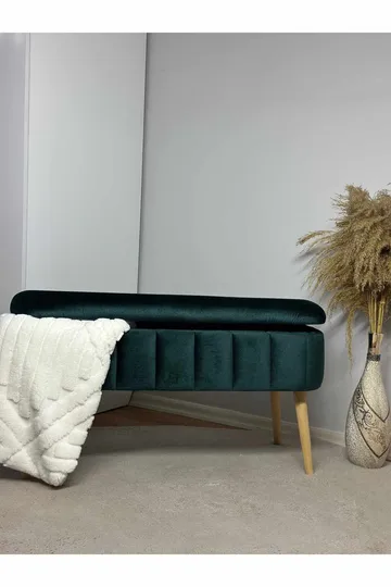 Armenia Sittpuff med förvaring 90 cm - Möbler - Stolar & fåtöljer - Pall & puff - Sittpuff - Sittpuff med förvaring