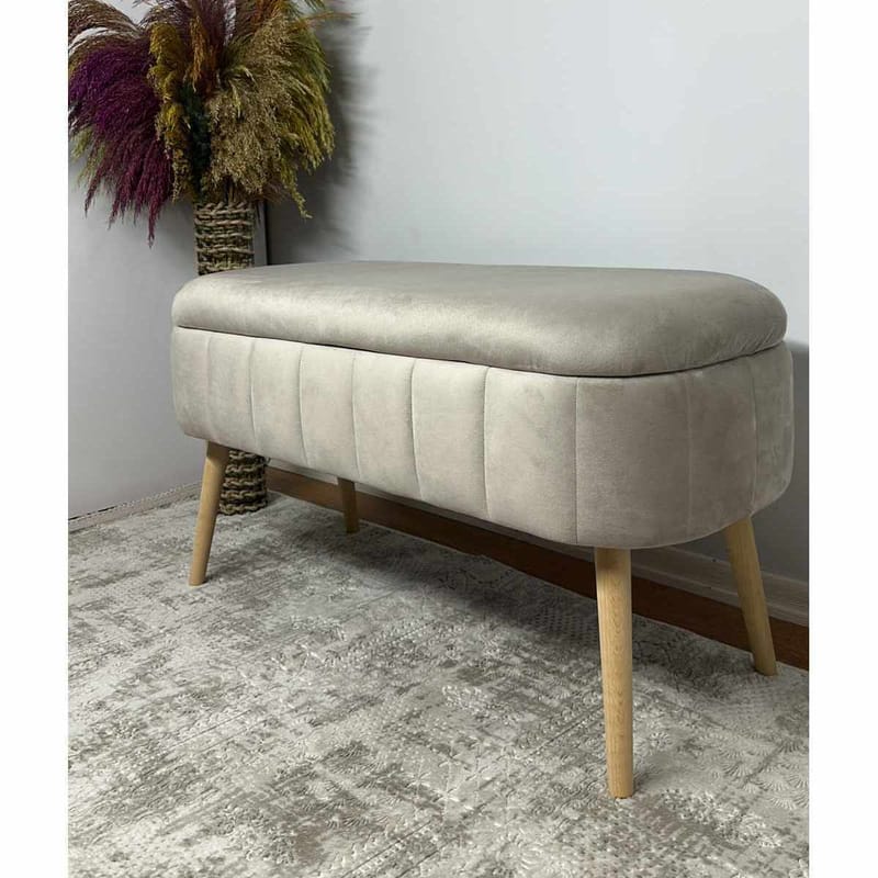 Armenia Sittpuff med förvaring 90 cm - Möbler - Stolar & fåtöljer - Pall & puff - Sittpuff