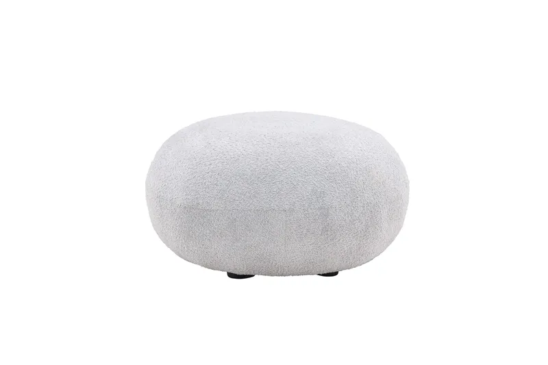 Bologna Fotpall - Ljusgrå - Möbler - Stolar & fåtöljer - Pall & puff - Fotpall