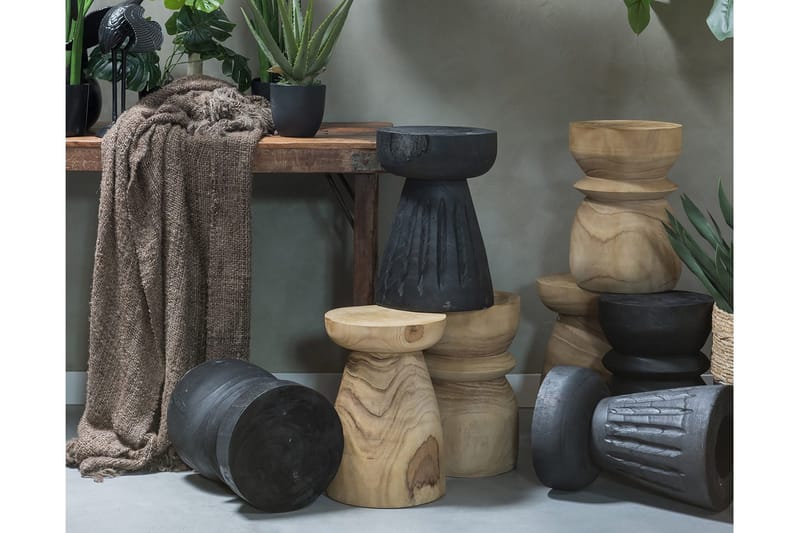 Borre Sittpall - Svart - Möbler - Stolar & fåtöljer - Pall & puff