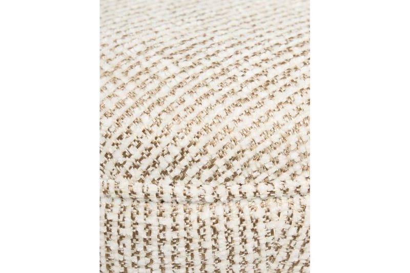 Brenric Howard fotpall 38 cm - Cream/Valnöt - Möbler - Stolar & fåtöljer - Pall & puff - Fotpall