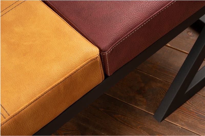 Brodarica Sittpall - Orange/Röd - Möbler - Stolar & fåtöljer - Pall & puff