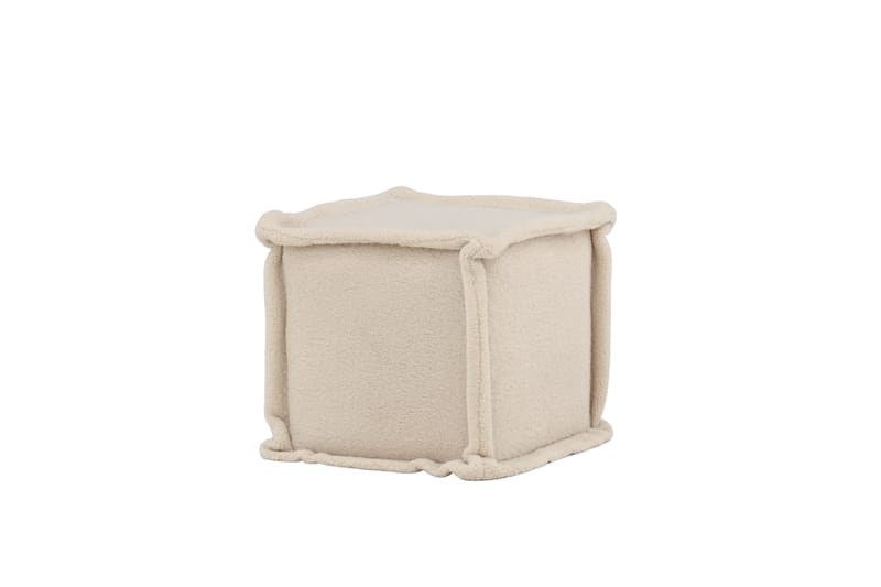 Casati Sittpuff - Vit - Sittpuff