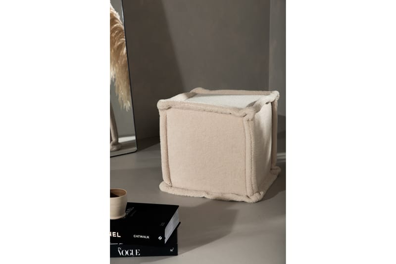 Casati Sittpuff - Vit - Sittpuff