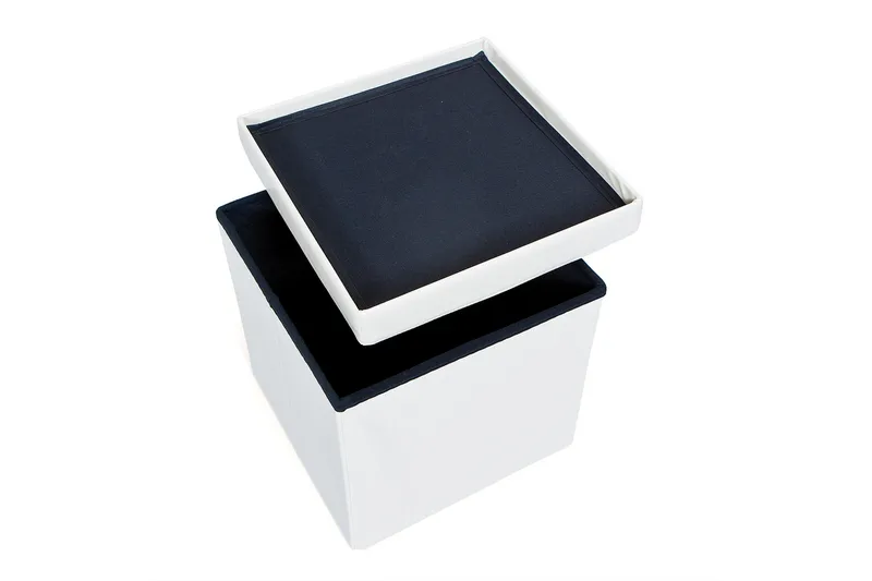 Catullus Förvaringspall - Vit - Möbler - Stolar & fåtöljer - Pall & puff - Sittpuff