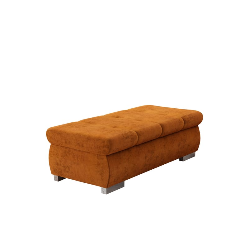 Cerys Fotpall 120 cm - Orange - Möbler - Stolar & fåtöljer - Pall & puff - Fotpall