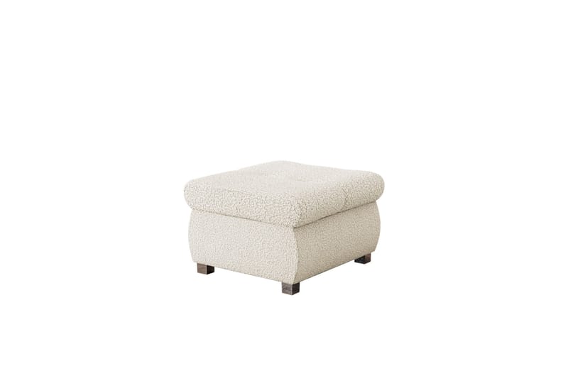 Cerys Fotpall 60 cm - Beige - Möbler - Stolar & fåtöljer - Pall & puff - Fotpall