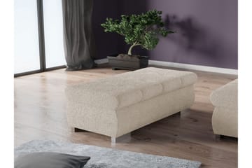 Cerys Fotpall 60 cm - Beige - Möbler - Stolar & fåtöljer - Pall & puff - Fotpall