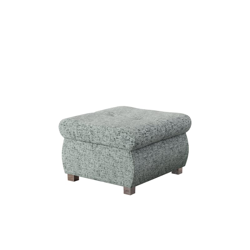 Cerys Fotpall 60 cm, Grå