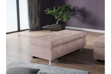 Cerys Fotpall 60 cm - Rosa - Möbler - Stolar & fåtöljer - Pall & puff - Fotpall