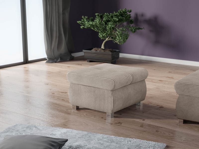 Cerys Fotpall 60x39 cm - Möbler - Stolar & fåtöljer - Pall & puff - Sittpuff