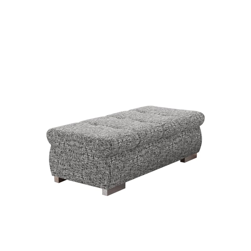 Cerys Fotpall - grå - Möbler - Stolar & fåtöljer - Pall & puff - Sittpuff