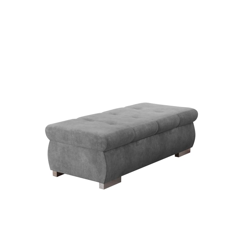 Cerys Fotpall - grå - Möbler - Stolar & fåtöljer - Pall & puff - Sittpuff