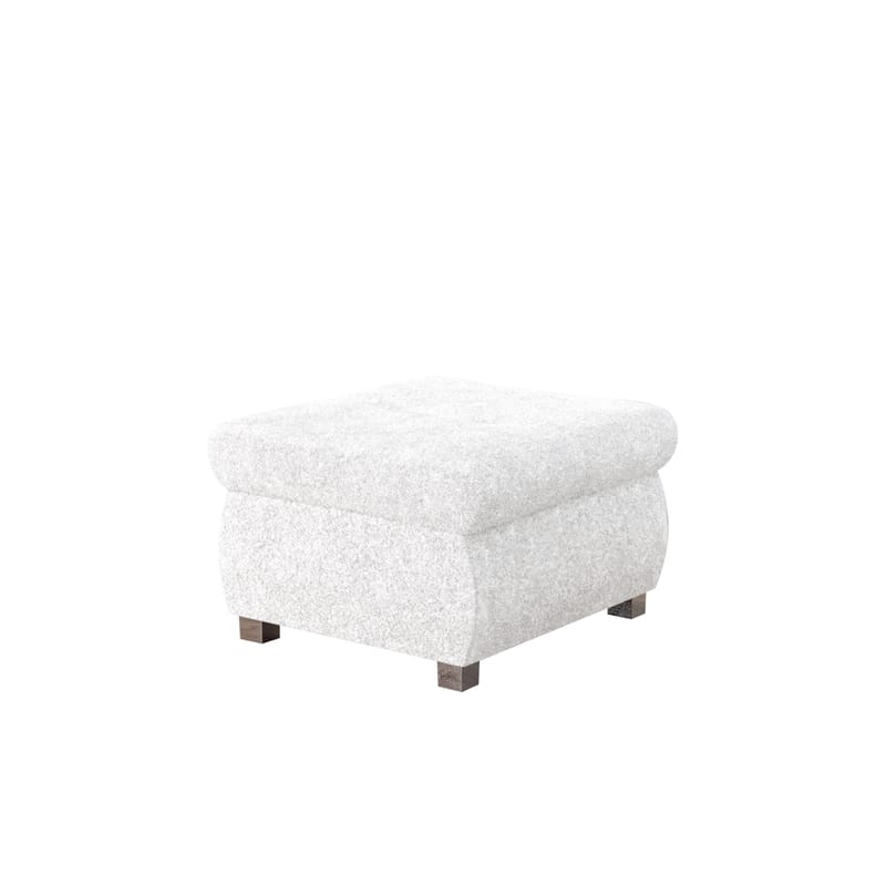 Cerys Fotpall - vit - Möbler - Stolar & fåtöljer - Pall & puff - Sittpuff
