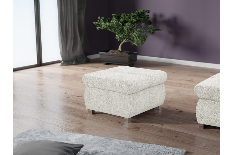 Cerys Sittpuff - Brun - Möbler - Stolar & fåtöljer - Pall & puff - Sittpuff