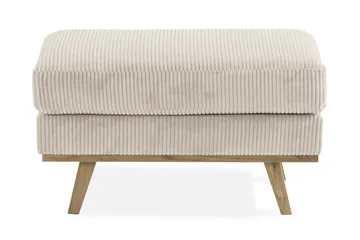 Copenhagen Fotpall Manchester - Beige - Möbler - Stolar & fåtöljer - Pall & puff - Fotpall