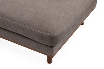 Copenhagen Premium Fotpall i Chenille - Brun - Möbler - Stolar & fåtöljer - Pall & puff - Fotpall