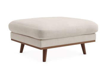 Copenhagen Premium Fotpall i Chenille - Beige - Möbler - Stolar & fåtöljer - Pall & puff - Fotpall