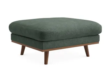 Copenhagen Premium Fotpall i Chenille - Grön - Möbler - Stolar & fåtöljer - Pall & puff - Fotpall