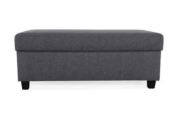 Crazy Fotpall med Förvaring 120x50 - Mörkgrå - Möbler - Stolar & fåtöljer - Pall & puff - Fotpall