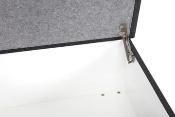 Crazy Fotpall med Förvaring 80x65 - Mörkgrå - Möbler - Stolar & fåtöljer - Pall & puff - Fotpall