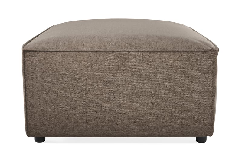 Cubo 1-sits  Rektangulär Fotpallsmodul i Tyg 120 cm bred - Grå - Möbler - Stolar & fåtöljer - Pall & puff - Fotpall