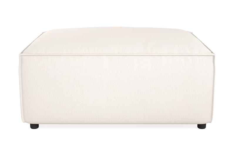 Cubo 1-sits  Rektangulär Fotpallsmodul i Tyg 120 cm bred - Ljusbeige - Möbler - Stolar & fåtöljer - Pall & puff - Fotpall