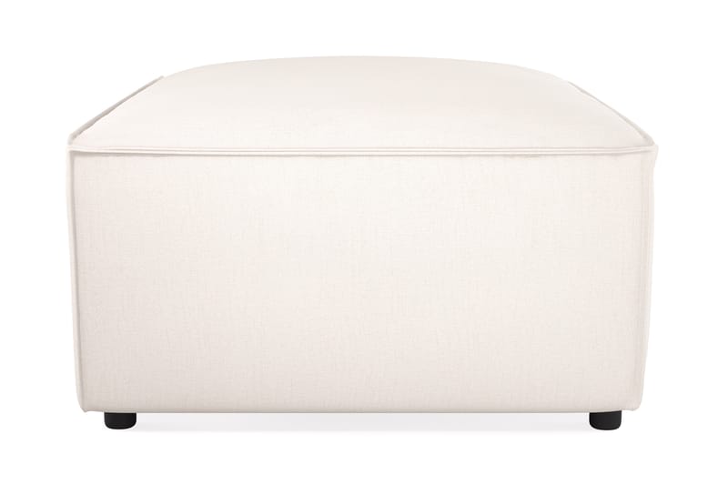 Cubo 1-sits  Rektangulär Fotpallsmodul i Tyg 120 cm bred - Ljusbeige - Möbler - Stolar & fåtöljer - Pall & puff - Fotpall