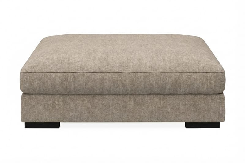 Dubai Fotpall i Tyg - Beige/Grå - Möbler - Stolar & fåtöljer - Pall & puff - Fotpall